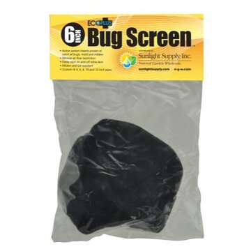  Black Ops 6" Bug Screen w/ Active Carbon Insert
