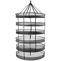 Growers Edge Grower's Edge /  Dry Rack w/ Clips 3 ft