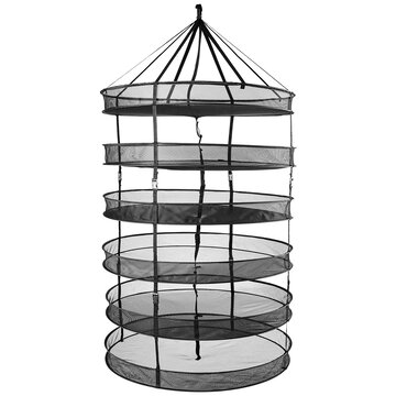 Growers Edge Grower's Edge /  Dry Rack w/ Clips 3 ft