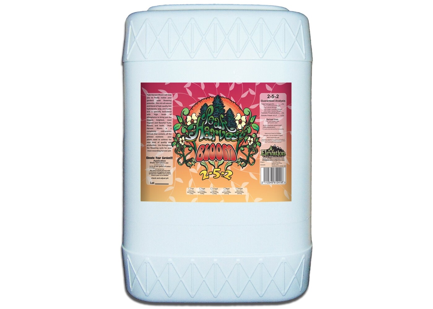 Elevation Organics Peak Harvest Bloom 32oz