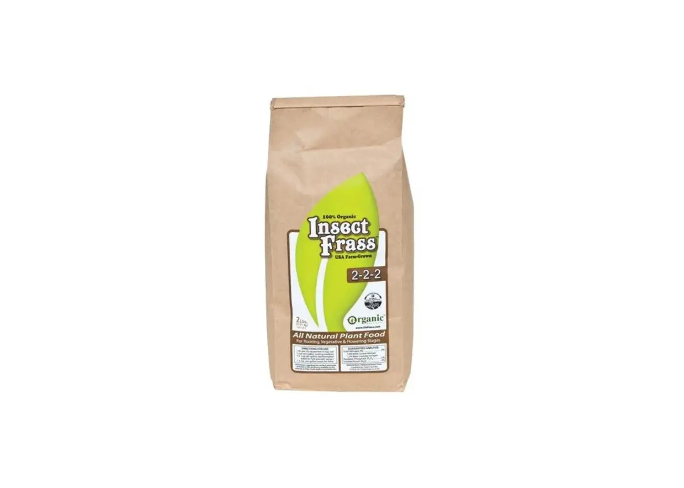 Organic Nutrients Organic Nutrients Insect Frass 2 lb