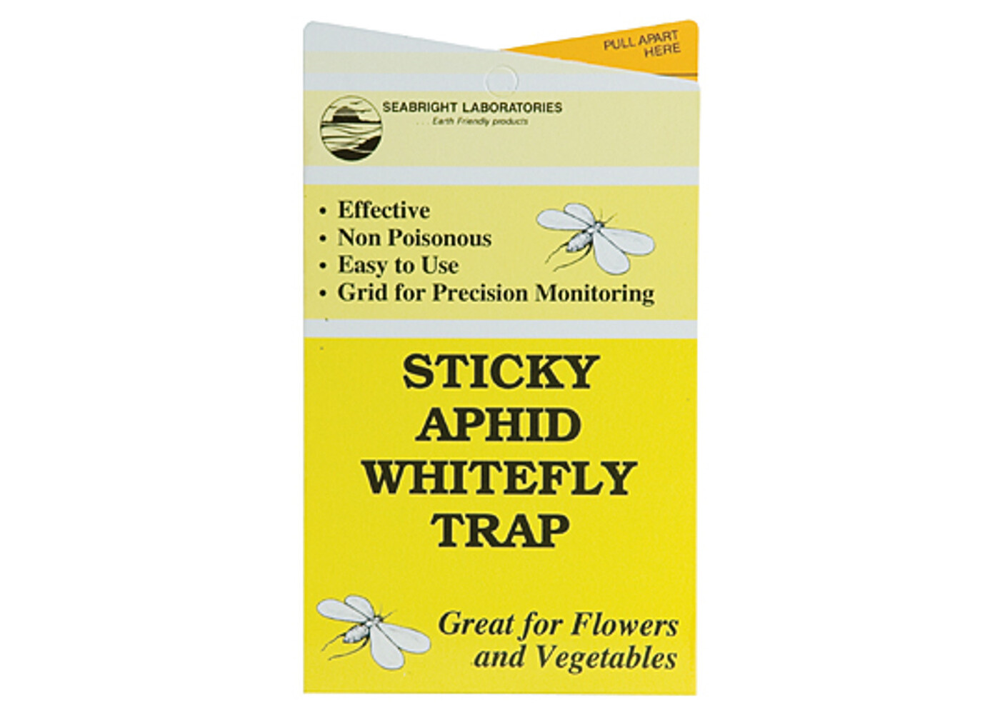 Seabright Sticky Aphid Whitefly Trap Yellow 5/Pack