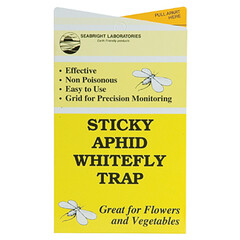 Seabright Sticky Aphid Whitefly Trap Yellow 5/Pack