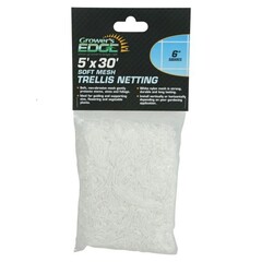 Growers Edge Grower's Edge Soft Mesh Trellis Netting 5' x 30' w/ 6" Squares