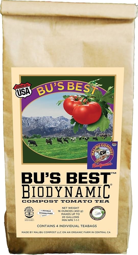 Malibu Compost Malibu Bu's Best Tomato Tea (1ea= 4/Pack)