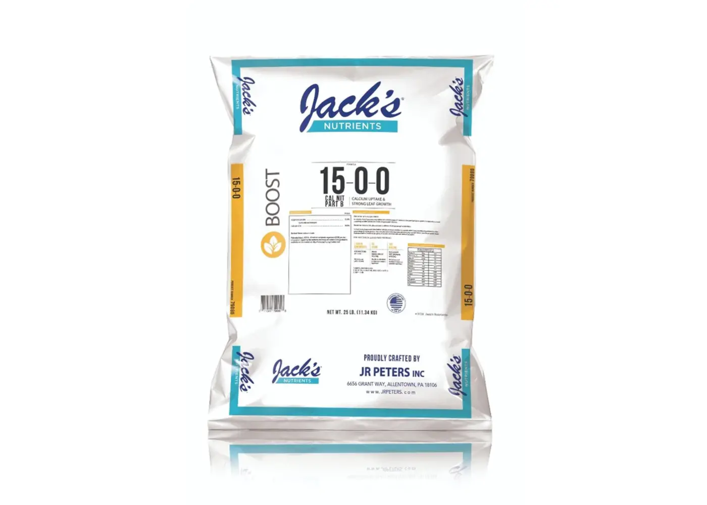 Jack's Nutrients Part B  15-0-0 25lb