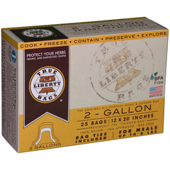 True Liberty Bags True Liberty Chicken 2 Gallon Bags 12"x20" 100/pk