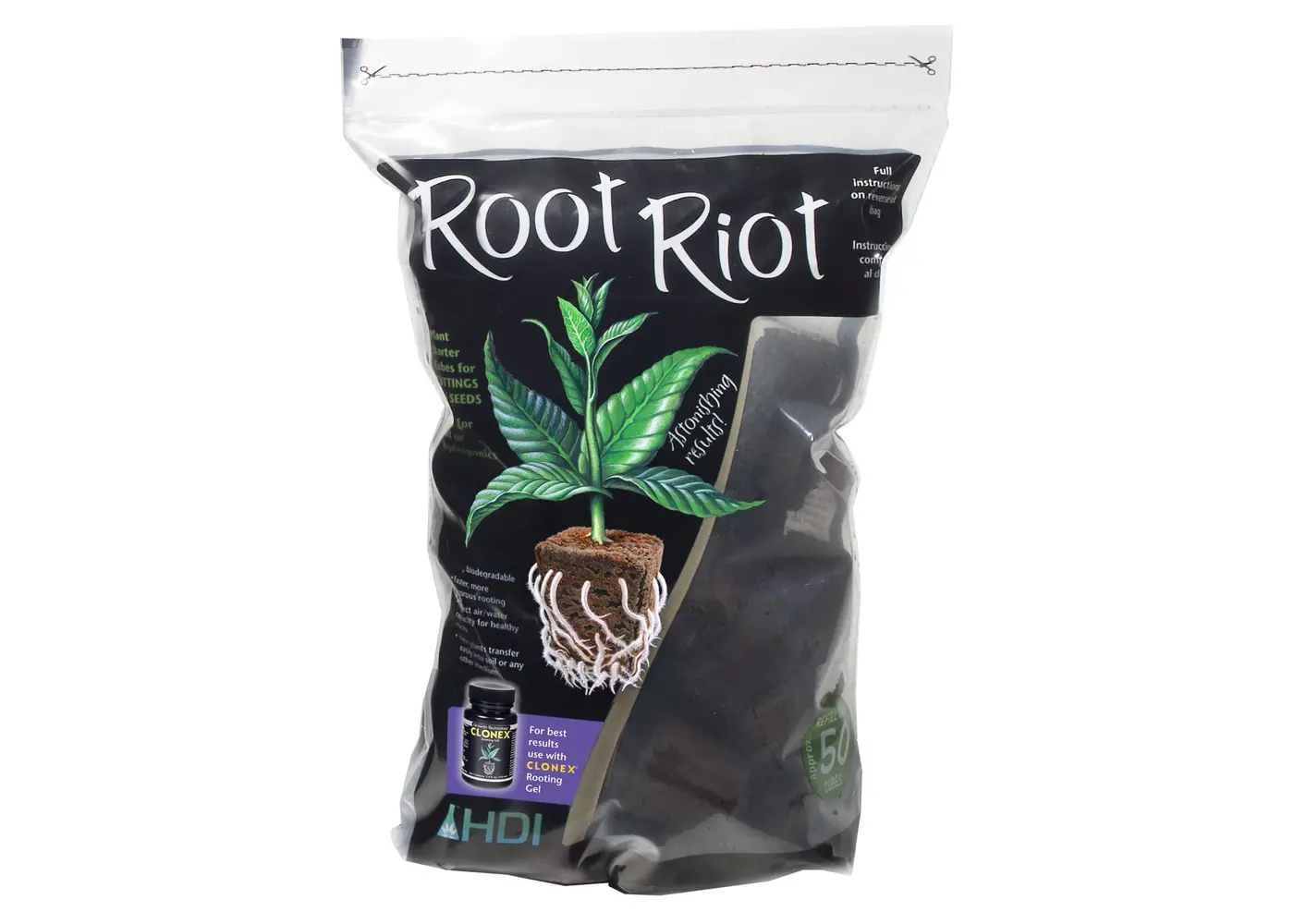 Hydro Dynamics HydroDynamics Root Riot Replacement Cubes - 50 Cubes