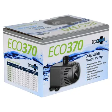 Eco Plus EcoPlus Adjustable Water Pump 370 GPH