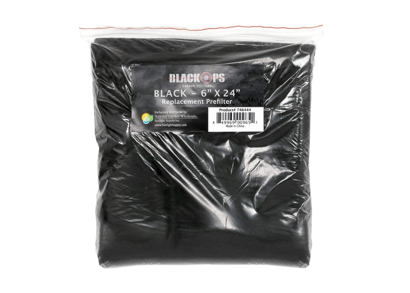 Black Ops Replacement Pre-Filter 6"x24"