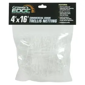  Grower's Edge® Commercial Grade Trellis Netting 4'x16'