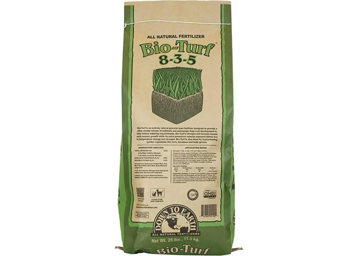 Down To Earth Bio Turf 25lb