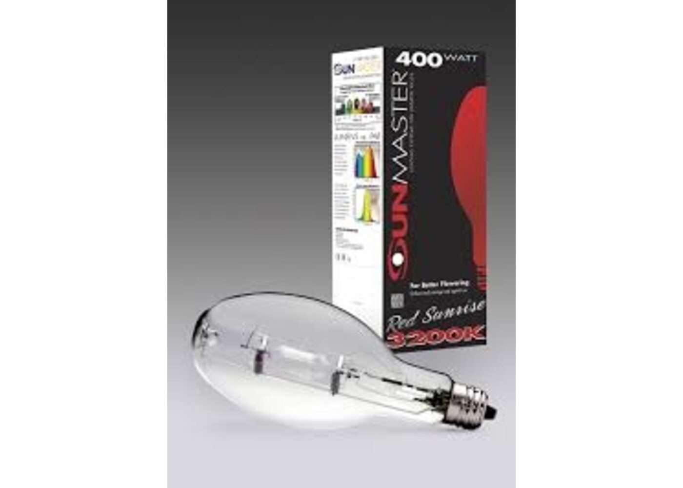 SunMaster Red Sunrise 400W MH Bulb