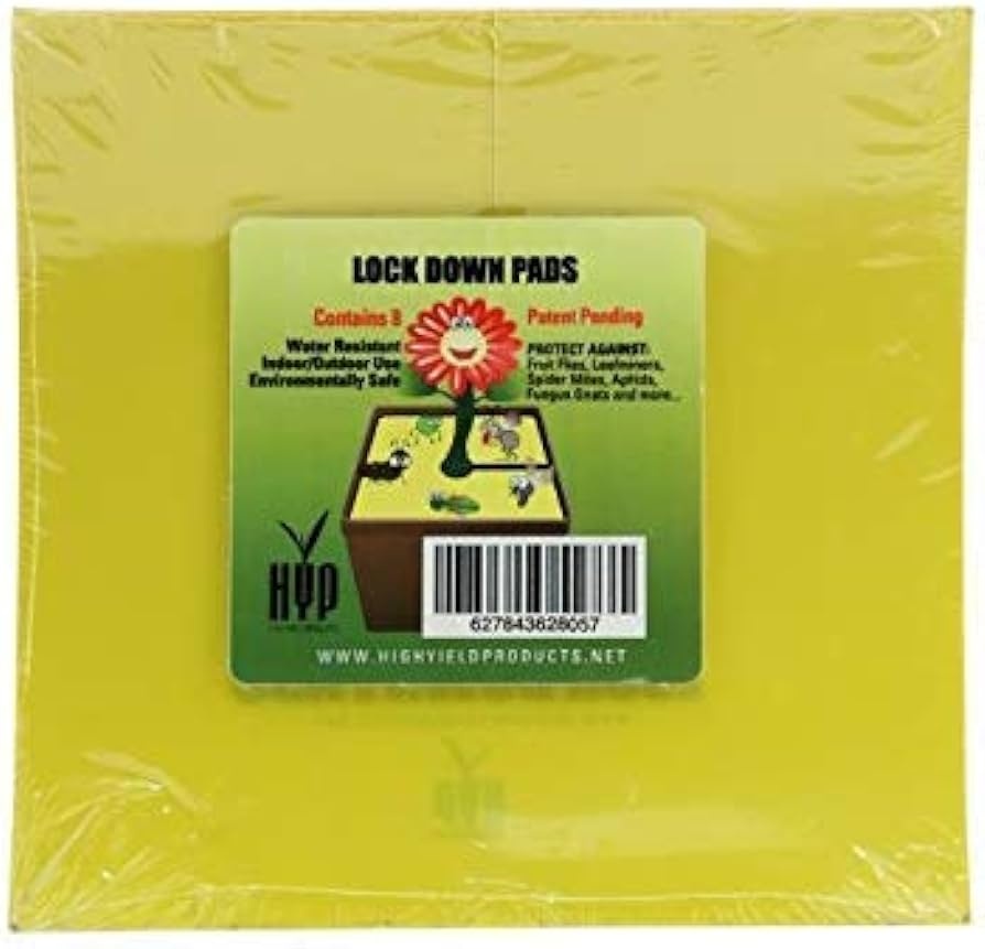 High Yield High Yield Products Lock Down Pad 6" 8/pk