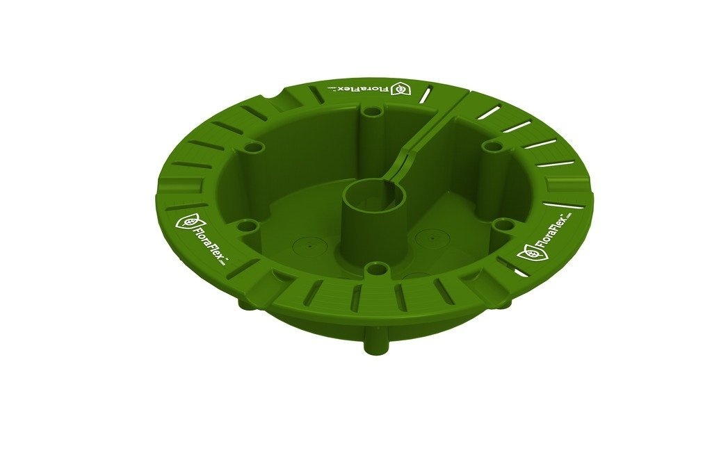 FloraFlex Round Flood & Drip Shield plus Gravity Dripper