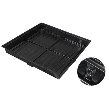 Flo n Gro Flo-n-Gro Low Profile Flood Table Tray 4 ft x 8 ft OD - Black