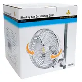  Monkey Fan Oscillating 20W