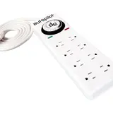  Autopilot Surge Protector Strip 8 Outlet Timer