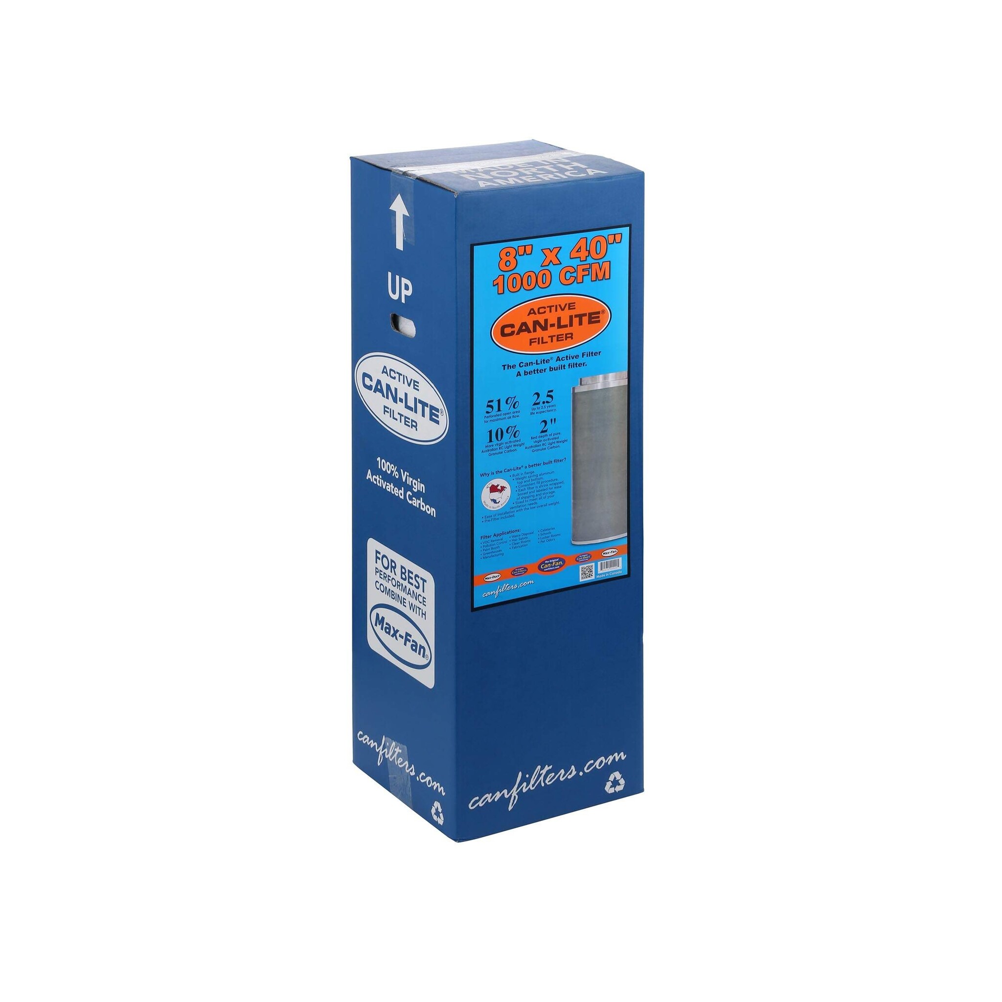 Can Fan Can-Lite Filter 8 in 1000 CFM