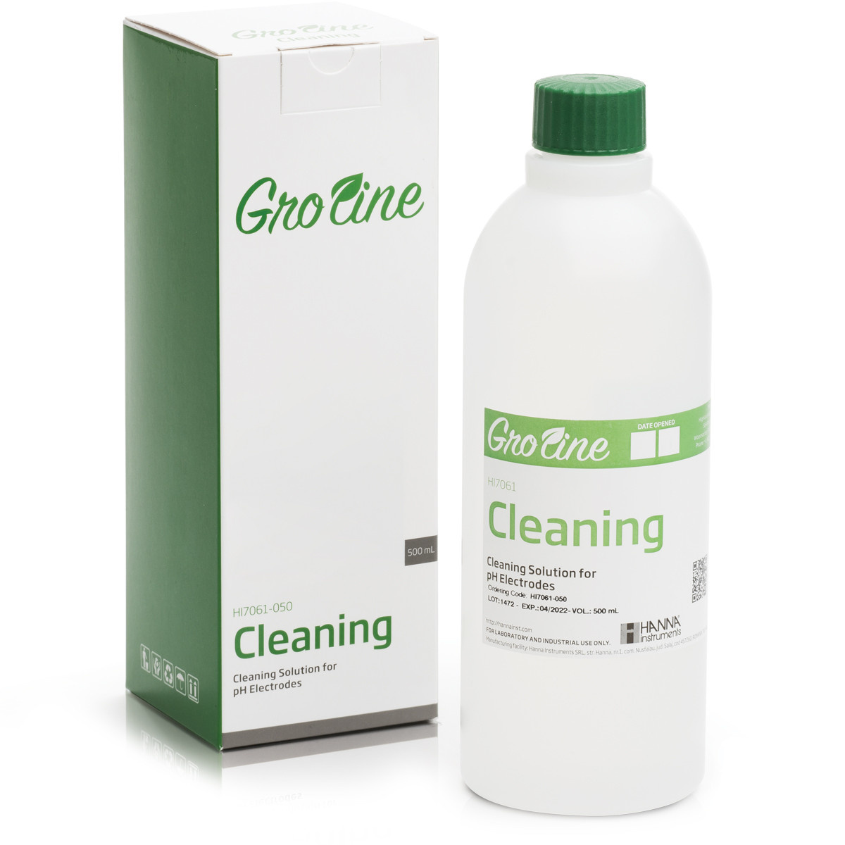 Hanna GroLine HI7061 Cleaning Solution 500mL