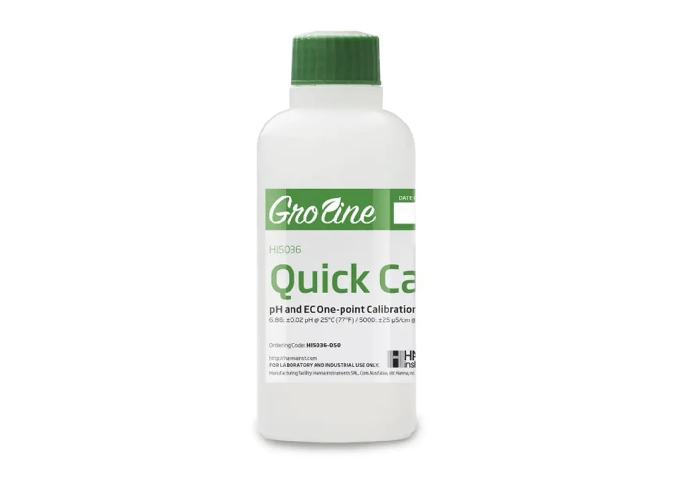 Hanna GroLine HI5036 Quick Cal Calibration Solution 500mL