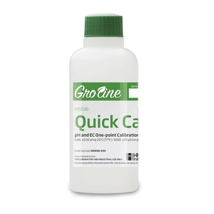 Hanna GroLine HI5036 Quick Cal Calibration Solution 500mL