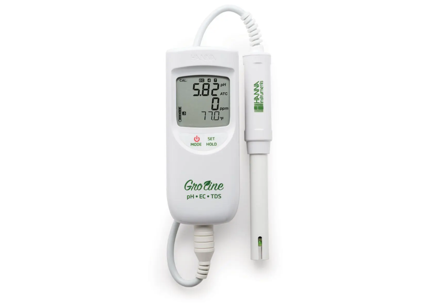 Hanna GroLine HI9814 pH/EC/TDS/ Temperature Meter w/ multiparameter probe