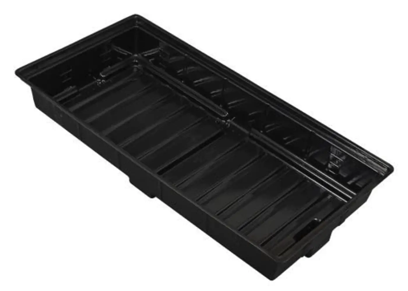 Flo n Gro Flo-n-Gro Easy Clean Flood Table Tray - 4 ft x 4 ft OD - Black
