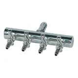 Eco Plus EcoPlus Air Manifold T Style 3/8 in Inlet - 4 Valve Outlet