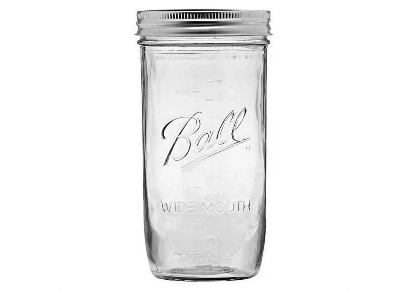 Ball Jar 1/2pint EACH Wide-Mouthed