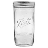  Ball Jar 1/2pint EACH Wide-Mouthed