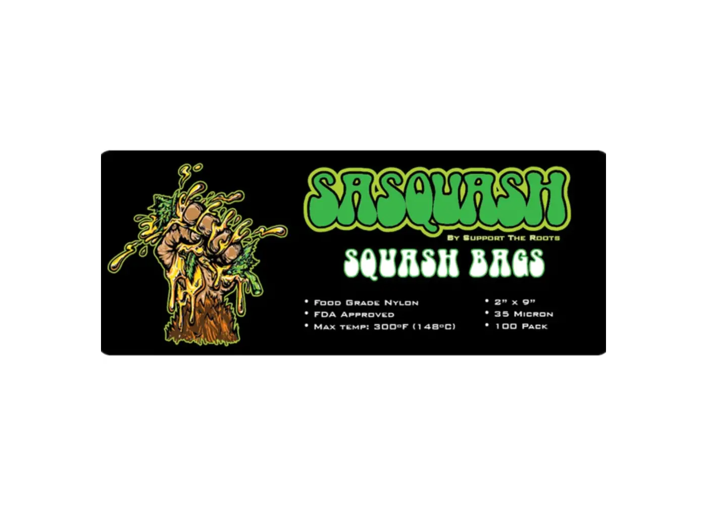 Sasquash 2"x4" Bags