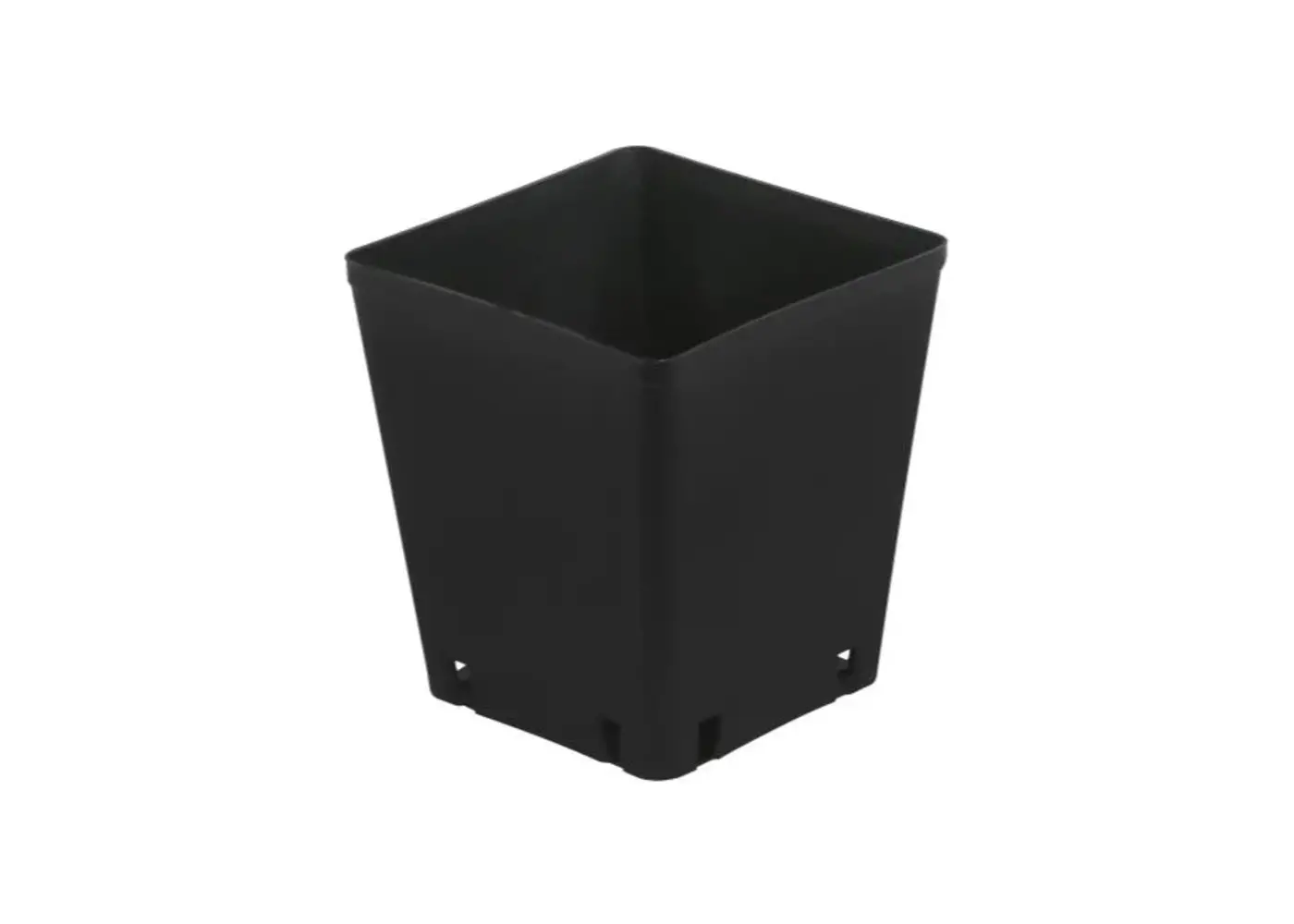 Gro Pro Gro Pro Black Plastic Square Pot 5.5 x 5.5 x 5.25 in