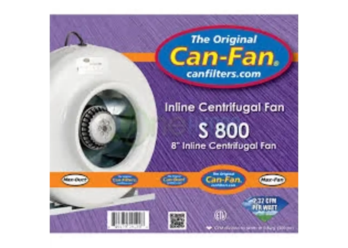 Can Fan Can-Fan S 800 8" 483 CFM