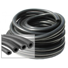 1/2" ID Black Tubing Cut by the Foot