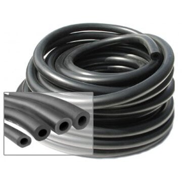  1/2" ID Black Tubing Cut by the Foot