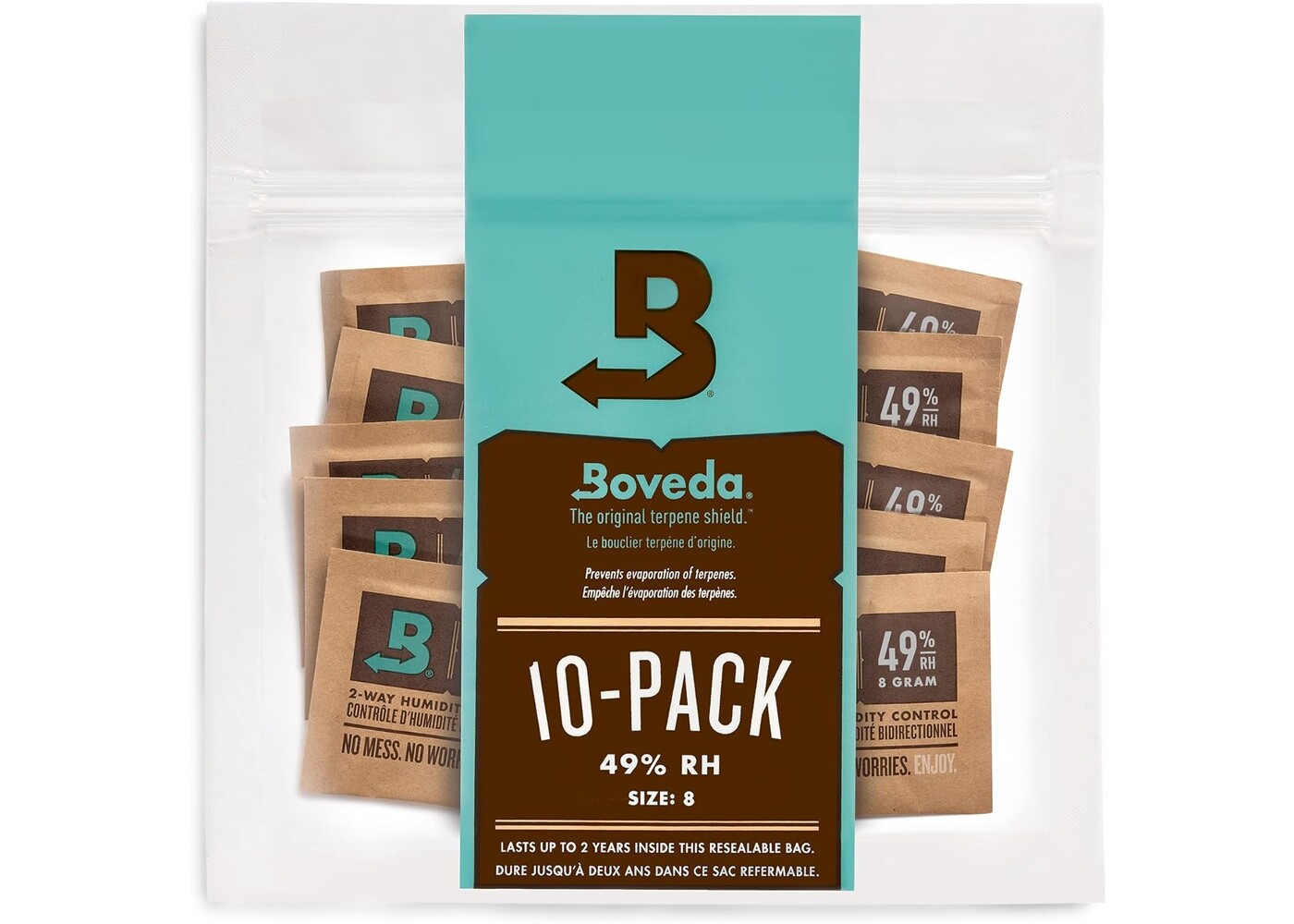 Boveda Inc Boveda 8g 2-Way Humidity 62% 10/Pack