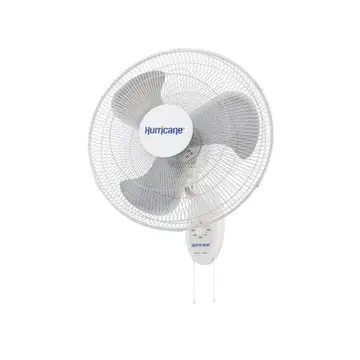 Hurricane Hurricane Supreme Oscillating Wall Mount Fan 18 in (36/Plt)