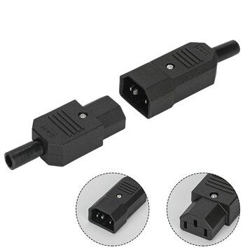  Receptacle Adapter Brand S Female to Male