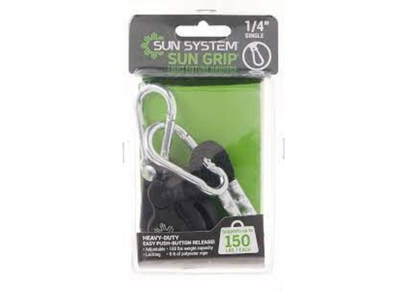 Sun System Sun Grip 1/4" SINGLE Heavy Duty