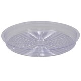 Gro Pro HF Premium Clear Plastic Saucer 6"