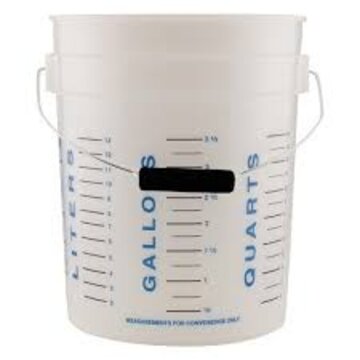 Measure Master Measure Master Graduated Measuring Bucket 3.5 Gallon