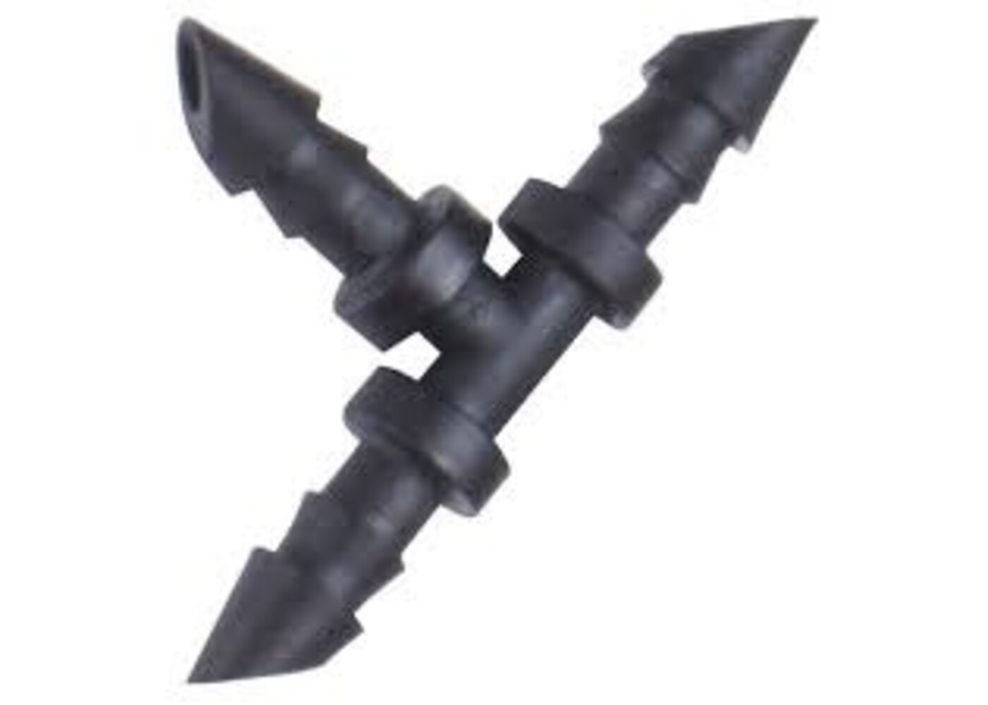 RainDrip Rain Drip 1/4" Double Barbed Tee EACH