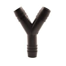 Hydro Flow Hydro Flow Barbed Y Connector 1/2" EACH