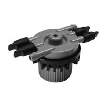 RainDrip Rain Drip 6 Outlet Manifold Black