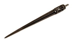 Hydro Flow Hydro Flow Dripper Stake w/ Basket - Black (10/Bag)