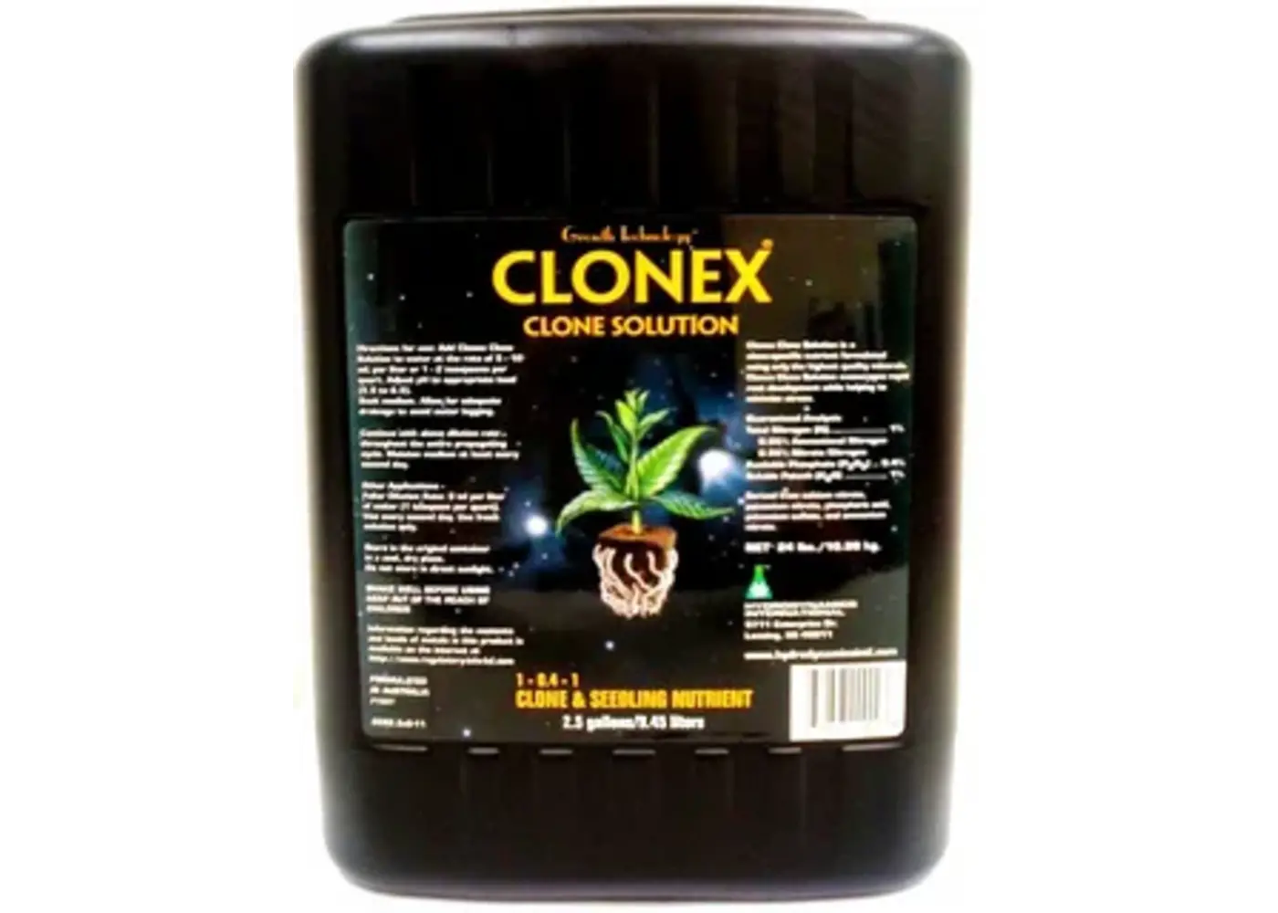 Hydro Dynamics HydroDynamics Clonex Clone Solution 2.5 Gallon