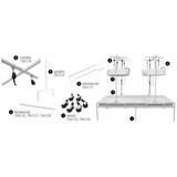 Fast Fit Fast Fit Light Hanging Bar For 3'x6'