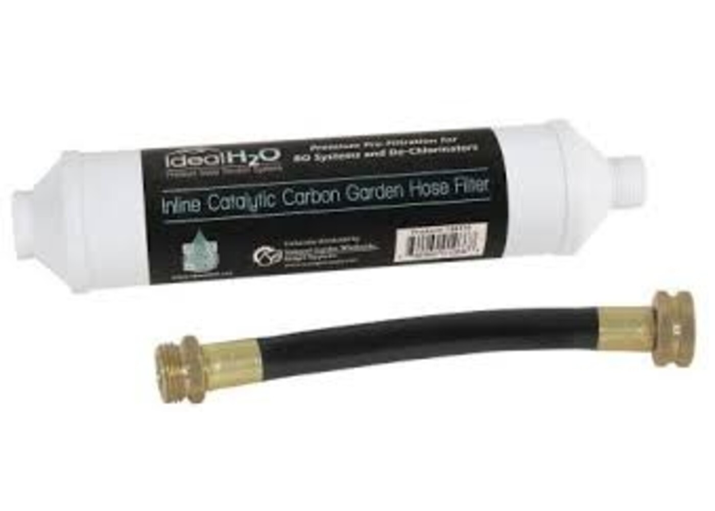 Ideal H2O Ideal H2O Inline Garden Hose Filter w/ Catalytic Carbon