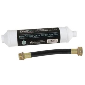Ideal H2O Ideal H2O Inline Garden Hose Filter w/ Catalytic Carbon